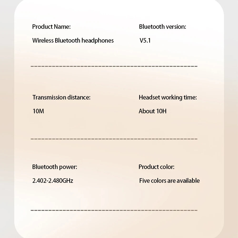 Bluetooth Earphones