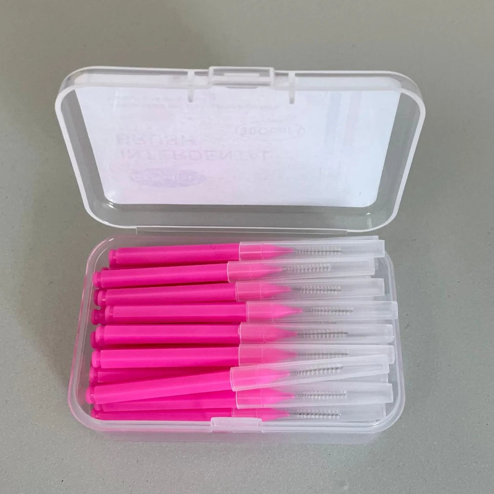 Interdental Brushes Health Care Teeth Whitening Interdental Cleaners Orthodontic Dental Tooth Brush Oral Hygiene Tool 30Pcs