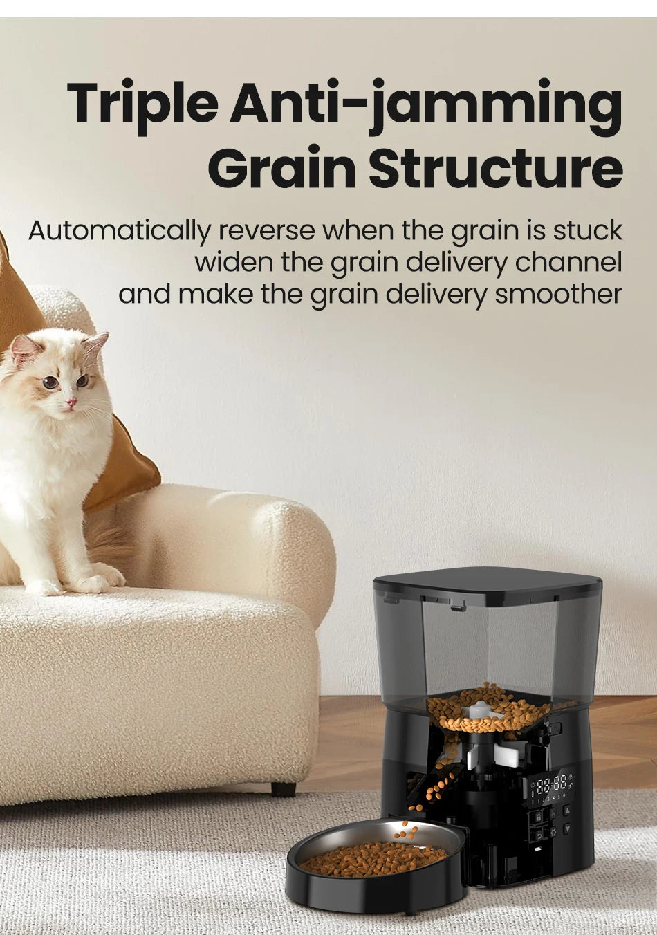 Roaring Automatic Pet Feeder