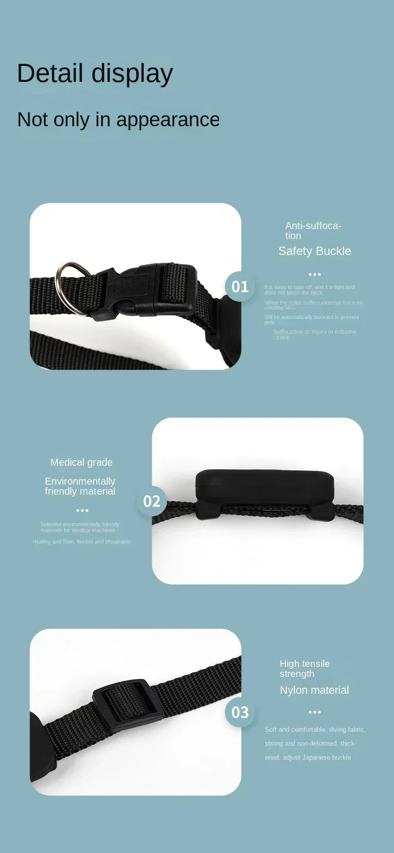 Roaring Mini GPS Pet Tracker Collar