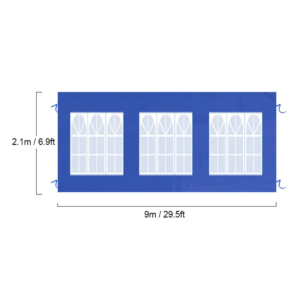 Tent Sidewall with Window