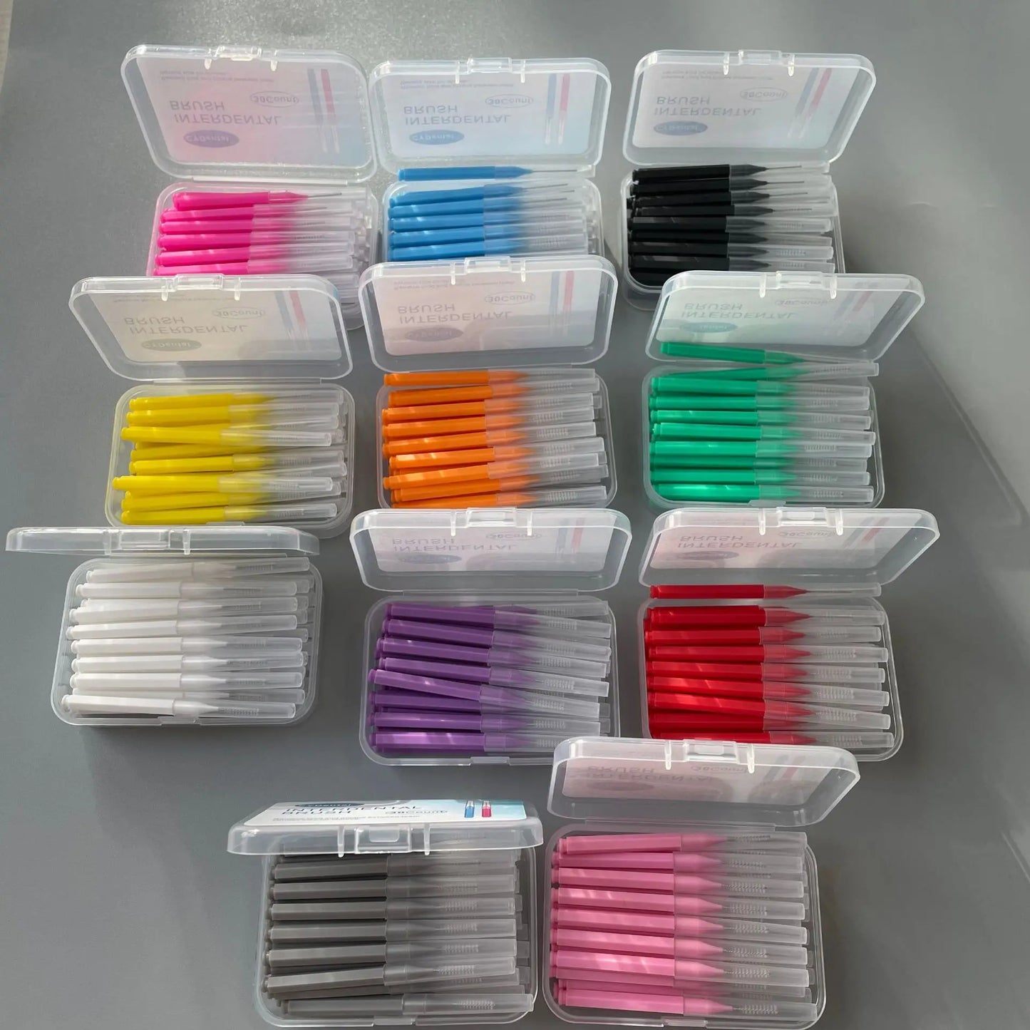Interdental Brushes Health Care Teeth Whitening Interdental Cleaners Orthodontic Dental Tooth Brush Oral Hygiene Tool 30Pcs