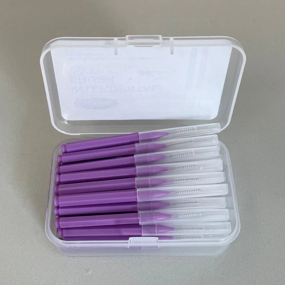 Interdental Brushes Health Care Teeth Whitening Interdental Cleaners Orthodontic Dental Tooth Brush Oral Hygiene Tool 30Pcs