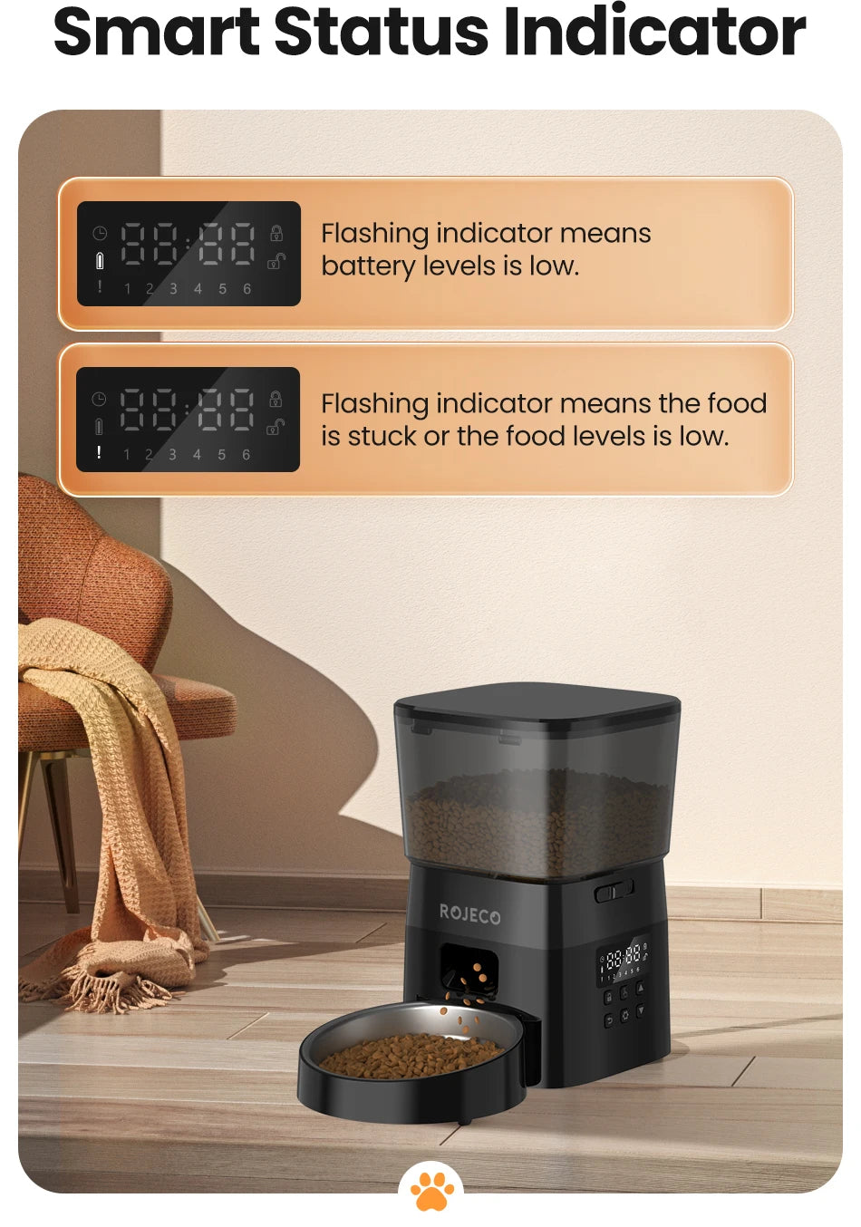 Roaring Automatic Pet Feeder