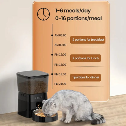 Roaring Automatic Pet Feeder