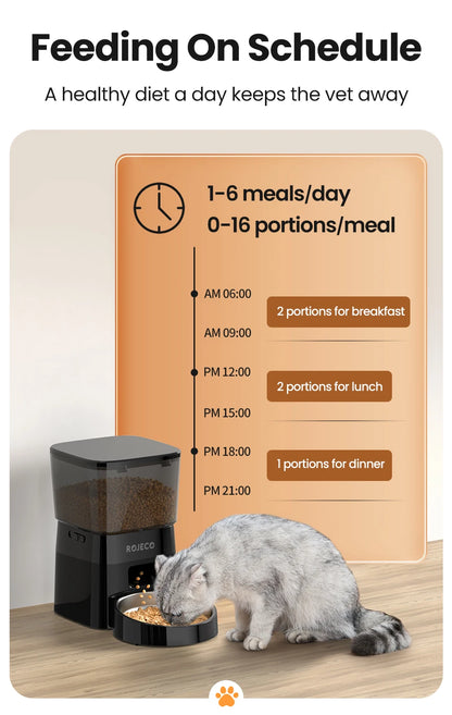 Roaring Automatic Pet Feeder